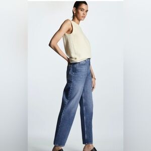 COS Blue Straight Leg Jeans